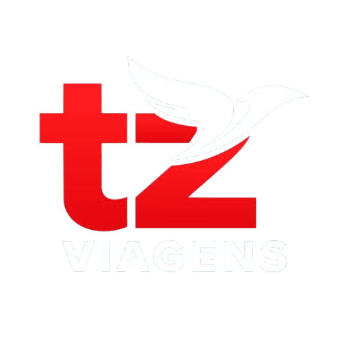 Logo TZ Viagens Juliana e Falcon